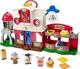 Fisher-Price Little People Toddler Learning Toy Caring for Animals Farm Playset with Smart Stages for Pretend Play Kids Ages 1+ years​