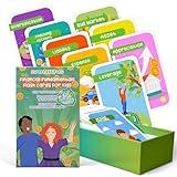 110 Financial Literacy Flash Cards for Kids & Teens - Learn Money Management, Budgeting, Savings & Investment Skills - Engaging Educational Tool With Fun Activities - Cash Flow & Economic Empowerment