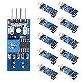 ACEIRMC 10pcs TCRT5000 Infrared Reflective Sensor IR Photoelectric Switch Barrier Line Obstacle Avoidance Module Tracing Sensor Tracing Module for Arduino Smart Car Robot