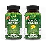 Irwin Naturals Stored-Fat Belly Burner - 60 Liquid Soft-Gels, Pack of 2 - Helps Support The Breakdown of Stored Fat - 40 Total Servings