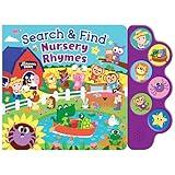 Search & Find: Nursery Rhymes – Sing Along with 6 Favorite Nursery Rhymes for Toddlers, Ages 2 and Up - 6-Button Sound Book