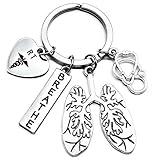 RT Respiratory Therapist Keychain, RT Keychain, Respiratory Therapy Gift, Lung Keychain, Lung Specialist Keychain, Stethoscope, Anatomical Lung, Breathe, Pulmonary, Respiratory Care, Lung Disease