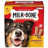 Milk-Bone Original Dog Treats for Medium Dogs, 10 Pound, Crunchy Biscuit Helps Clean Teeth