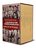 World's Greatest Library: A Collection of 200 Inspiring Personalities (Box Set of 8 Biographies)