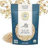 1000 Springs Mill - Organic Quick Oats | Used for breakfast Oatmeal, Muffins, Granola Bars, Cookies, or Other Baked Goods | Bulk Dried Oats | Resealable Bag | 16oz (Pack of 1)