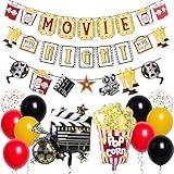 Pirese Movie Night Decorations, Movie Theme Party Decorations, Movie Night Party, Movie Party Decor | Hollywood Party Decorations | Movie Night Birthday Decorations, Hollywood Decorations, Movie Party