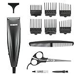 ConairMAN Simple Cut, Hair Clippers for Men, 12-piece Home Hair Cutting Kit