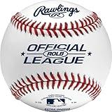 Rawlings | OFFICIAL LEAGUE Baseballs | Tournament Grade | ROLB | Youth/14U | Game/Practice Use | 12 Count