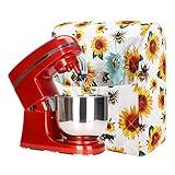 Stand Mixer Cover,Sunflower Kitchen Mixer Cover Compatible With 5-8 Qt Kitchenaid Hamilton Mixers,Sunflower Bee Spring Summer Yellow Kitchen Decoration,Pioneer Woman Kitchen Aid Mixer Assecories