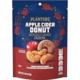 PLANTERS Apple Cider Donut Cashews, Cooking & Baking Nuts & Seeds, Flavored Cashews, Fall Snacks, Cashew, Party Snack, Plant-Based Protein, 5 oz Bag