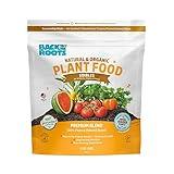 Back to the Roots Edibles Plant Food - Organic, Sustainably-Made Garden Made with Dolomitic Limestone, Mycorrhizae, and Kelp and Alfalfa Meal - 1.5 lb Premium Blend