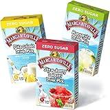 Margaritaville Singles to Go Drink Mix Ultimate Summer Variety Pack, 1 Strawberry Daiquiri, 1 Pina Colada, 1 Margarita, 1 CT