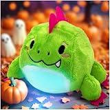 Cute Talking Predicto Fortune Telling Ball - Ask Yes or No Question & It Speaks Answer, Crystal Ball Halloween Games, Fortune Teller Costume Accessories, Light Up Halloween Toy for Teens & Kids (Dino)