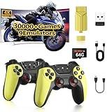 30000+ Wireless Retro Game Stick, Retro Game Console, Classic Revisit Games Stick, Plug and Play Video Games Stick, HD HDMI Output TV Game Stick, Premium Competitive Dual Controllers