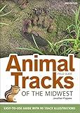 Animal Tracks of the Midwest Field Guide: Easy-to-Use Guide with 55 Track Illustrations