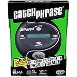 Hasbro Gaming Catch Phrase Electronic Game | Fun Active Handheld Party Games for Adults, Teens, and Kids | Ages 12+ | 4 or More Players, 2 Teams | Portable Family Travel Games