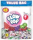 Charms Blow Pops, Assorted Flavors, 45 Count - 29.25 Ounce Bag (Packaging may vary)