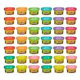 Play-Doh Bulk Handout 42-Pack of 1-Ounce Modeling Compound Cans, Non Candy Halloween Handout Toys & Party Favors, Kids Arts & Crafts, Preschool Toys, Ages 2+ (Amazon Exclusive)