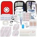 Car First Aid Kits 275Pcs Survival Gear Home Travel Size Small Emergency Kit Tactical Hiking EVA Camping Essentials Backpack Sports Office Boat Urgent Accident