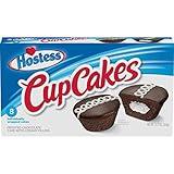 Hostess Brands Hostess Cup Cake Multi Pack, Choc,8 Count (Pack of 1)-1.59 Oz Cakes, 12.7 Oz, (197038)