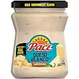 Pace Queso, Queso Blanco Cheese Dip, Great for Nachos, 15 oz Jar