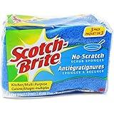 Scotch-Brite Non-Scratch Scrub Sponges, 24 Scrub Sponges, Lasts 50% Longer than the Leading National Value Brand