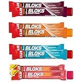 Clif Bloks - Energy Chews with Caffeine - Variety Pack - Non-GMO - Plant Based - Fast Fuel for Cycling and Running - Quick Carbohydrates and Electrolytes - 2.12 oz. Packets (8 Count)