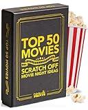 Premium Movie Night Scratch Off Cards – Gifts for Movie Lovers – End Movie Night Indecision With Movies From Top Databases – Stunning Illustrations - Husband Boyfriend Gift - Couples Gift Ideas