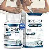 BPC 157 Peptide Capsules - New Protective Compound 157, BPC-157 Pro 1000mcg for Faster Recovery and Gut Healing, Gluten Free Supplement 60 Capsules