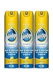 Pledge Everyday Clean Multi Surface Cleaner Aerosol, Dust & Allergen, Lemon, 9.7 oz (Pack of 3)