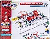 Snap Circuits Jr. SC-100 Electronics Exploration Kit, Over 100 Projects, Full Color Project Manual, 28 Parts, STEM Educational Toy for Kids 8 +