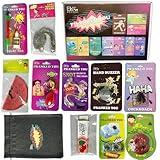 ELK DESIGNS Prank Kit - Funny Prank Toys - Kids Prank Gadgets - April Fools Prank Kit - Gags & Practical Joke Toys - Pranks for Kids - Gag Box - Hand Buzzer - Fake Cockroach & More