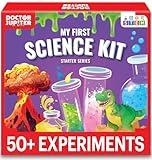 Doctor Jupiter My First Science Kit for Kids Ages 4-5-6-7-8-9-10-11-12 | Birthday Gift Ideas for 4+ Year Old Boys & Girls | STEM Learning & Educational Toys | 50+ Experiments Starter Science Series