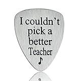 I Couldn’t Pick A Better Teacher Musical Guitar Pick Jewelry Gift for Teachers Blessings to the Teacher