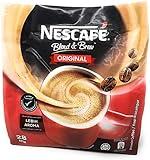 Nescafé 3 in 1 Instant Coffee Sticks ORIGINAL - Best Asian Coffee Imported from Nestle Malaysia (28 Sticks)