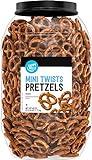 Amazon Brand - Happy Belly Mini Twist Pretzels, 2.5 pound (Pack of 1)