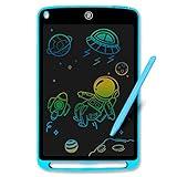 LCD Kids Electronic Writing Table - 10 Inch Colorful Drawing Doodle Scribbler Board for Toddler Magic Birthday Christmas Children's Day Gift for 3 4 5 6 7 8 Years Old Boys and Girls (10inch, Blue)