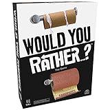 Spin Master Games, Would You Rather? - Funny Card Game for College, Birthday & More, Family Games, Party Games, Card Games for Adults & Teens Ages 14+