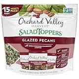 Orchard Valley Harvest Salad Toppers Glazed Pecans with Cranberries and Pepitas, 0.85 Ounce Bags (Pack of 15), Salad Toppings, Non-GMO, No Artificial Ingredients