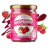 ChocZero Raspberry Jam Preserves, No Added Sugar, Keto Fruit Spread, Great Source of Fiber, All Natural, 12 Ounces (Pack of 1)