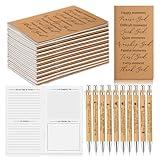 Spakon 20 Pack Pastor Gifts Christian Gifts Christian Prayer Journals with Bible Verse Pens Religious Inspirational Notebooks Bible Study Notepads Journals Bulk Church Supplies for Women Men