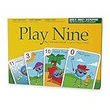 PLAY NINE - The Card Game for Families,Best Strategy Game For Couples, Fun Game Night Kids, Teens and Adults, The Perfect Golf Gift