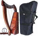 DEURA HARP 24" CELTIC 12 STRINGS BABY LAP HARP with BAG