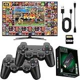 20400+ Retro Game Stick, New Model Retro Game Console with 128G Card, Plug and Play Video Game Stick, TV HDMI Output, 2.4GHz Wireless Game Controller