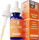 SeoulCeuticals Large 2oz Korean 20% Vitamin C Hyaluronic Acid Serum + CE Ferulic Acid - Potent Anti Aging, Anti Wrinkle K Beauty