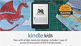 Kindle Kids (2022 release) – If it breaks, we will replace it, includes ad-free books, cover and adjustable light- Ocean Explorer