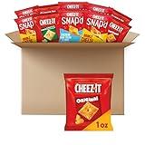 Cheez-It Cheese Crackers, Baked Snack Crackers, Lunch Snacks, Variety Pack (42 Packs)