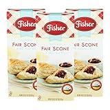 Fisher Orginial Fair Scone & Shortcake Mix, 18 OZ (Pack of 3)