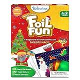 Skillmatics Art & Craft Activity - Foil Fun Holiday Magic, No Mess Art for Kids, Christmas Craft Kits & Supplies, DIY Creative Activity, Gifts for Boys & Girls Ages 4, 5, 6, 7, 8, 9