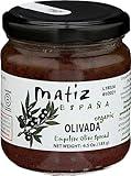 Matiz España Black Olive Spread, 6.5 ounces, Natural Authentic Spanish Flavor, Create Gourmet Bruschetta, Tapenade, Sandwich, or Appetizers